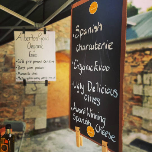 Vera foods, we are passionate foodies bringing the best quality & fabulously fun delicious things we can lay our hands on. Wild Game Charcuterie, Briney Perello Olives, Quillo Crisps, La Barca Smoked Oil & Sherry Vinegar, Iberico to name but a few!