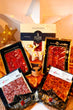 iberico charcuterie hamper, iberico chorizo, iberico bellota, iberico salchichon, quillo iberico jamon crisps. vera foods spanish christmas hampers