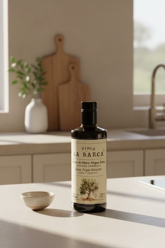 Early Harvest Extra Virgin Olive Oil from Extramadura Spain, coupage blend