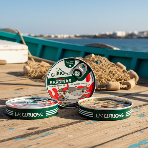 La Curiosa baby sardines spicy