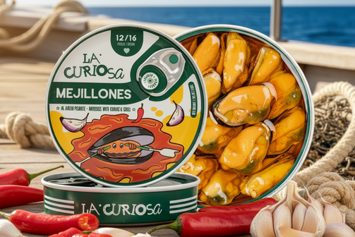 La Curiosa Mussels with chilli & garlic