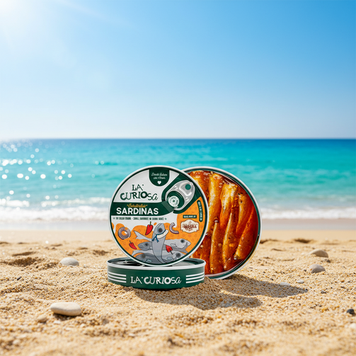 Baby sardines in Salsa Brava