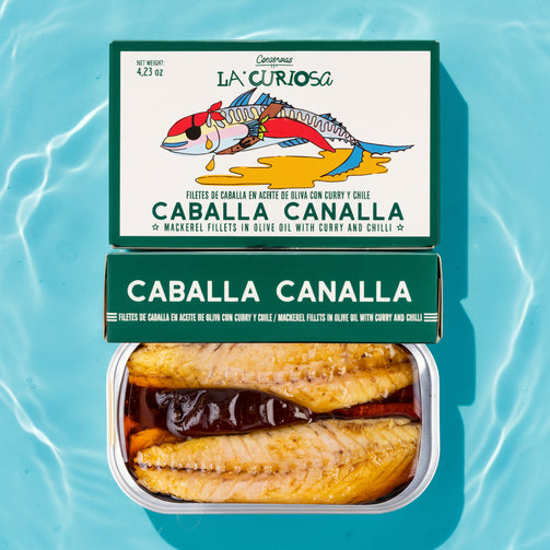 La Curiosa Mackeral with curry & chilli