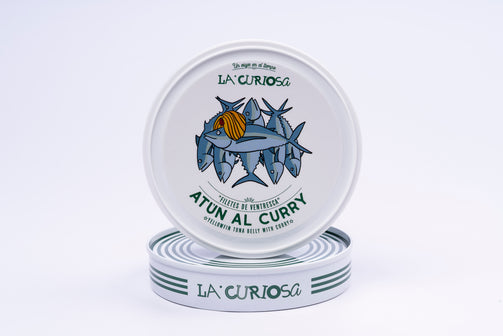 La Curiosa Ventresca Tuna Belly Curry Vera foods Spanish Conservas