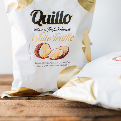 Quillo White Truffle Gourmet Spanish Crisps